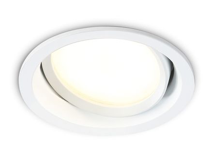 Светильник встраиваемый TN6651 WH белый IP44 GX53 D110*48