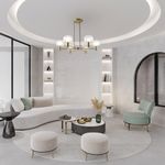 Подвесной светильник Vision E14х6, MOD411PL-06G. TM Maytoni