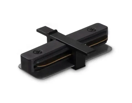 Коннектор прямой для встраиваемого шинопровода Standard 220V PRO GL7162 BK черный IP20 81*60