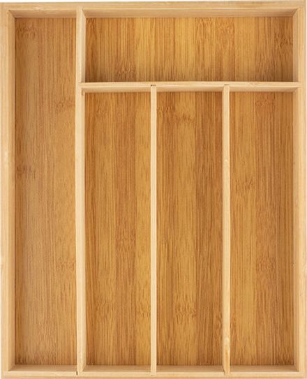 Лоток для столовых приборов BAMBOO, 37*30*4,5 см (бамбук)