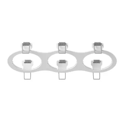 217636 Рамка INTERO 16 Triple ROUND БЕЛЫЙ Lightstar