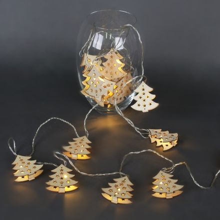 A-317 гирлянда светодиодная длиной 4,8м, 20 насадок "ёлочка", прозрачный провод