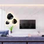Бра Crystal Lux BILBAO AP10W LED D300 BLACK 0262/410