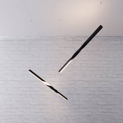 Профиль SL-ARC-3535-TWIST90L-400 BLACK (Arlight, Алюминий)