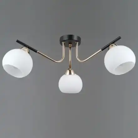 IL0713-3CSQ-24 BK FGD LIBRA светильник потолочный ILLUMICO, E27х3