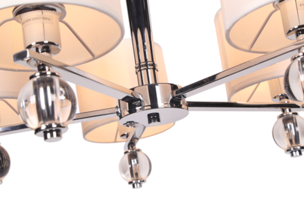 Потолочный светильник Escada 667/5P E14*40W Chrome