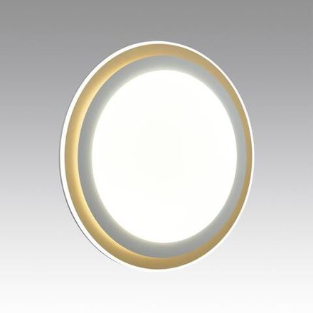 7630/DL PALE SN 96 Светильник пластик/золотистый LED 48Вт 3000-6300K D410 IP43 пульт ДУ SETTA