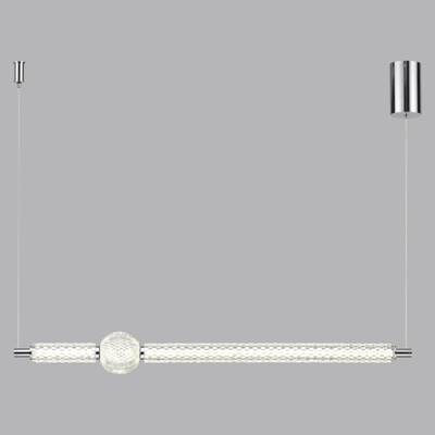 5007/28L L-VISION ODL24 571 хром/металл/акрил Подвес LED 28W 4000K 2089лм CRYSTAL