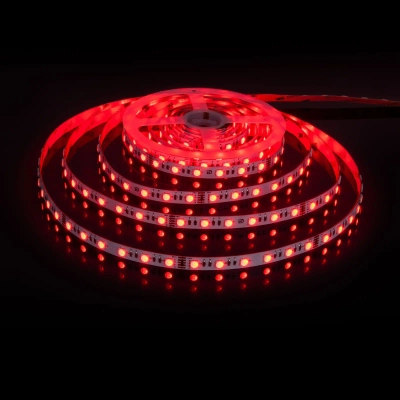 Светодиодная лента Лента светодиодная 24V 24W 60Led 5050 IP20 MIX RGB/дневной белый, 5м