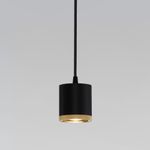 Светильник подвесной светодиодный Lead 12W 4200K чёрный 50243 LED