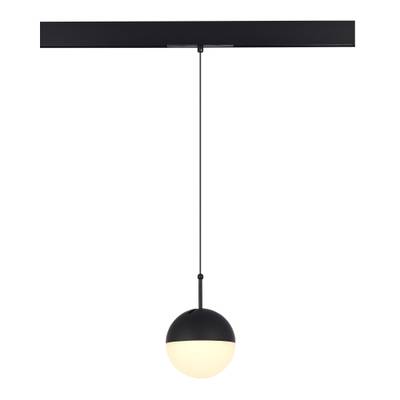 ST681.436.07 Магнитный трековый светильник Черный LED 1*7W 3000K Lm Ra90 120° IP20 D100xH- 48V