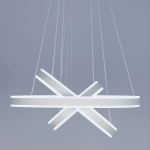 Citilux Дуэт CL719650 LED Люстра подвесная с пультом Белая