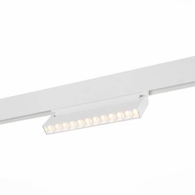 ST364.536.12 Магнитный трековый светильник белый LED 1*12W 3000K 1 009Lm Ra&gt;80 36° IP20 L219xW22xH108 48V