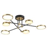 4320/60CL MIDCENT ODL22 345 металл/черный с бронзой Потолочный светильник IP20 LED 55W 2615Лм DENZEL