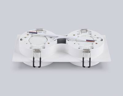 Светильник встраиваемый TN6711/2 WH белый IP44 GX53/2 max 15W 210*105*45