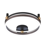 Светильник потолочный Crystal Lux FERNANDO PL48W LED COFFEE/BLACK 0620/148