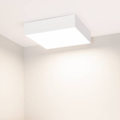 Светильник IM-QUADRO-EMERGENCY-3H-S250x250-28W Warm3000 (WH, 120 deg, 230V) (Arlight, IP40 Металл, 2 года)