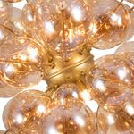 Подвесная люстра Arte Lamp MOLECULE A8313SP-9GO, 9хG9