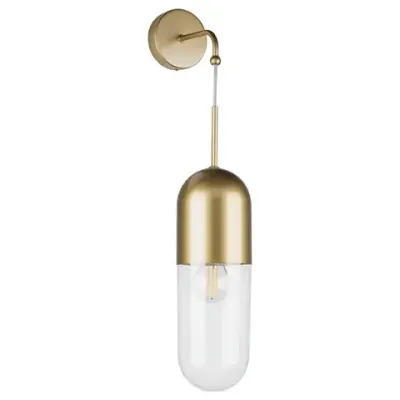 690513 Бра RAMO 1х40W E27 ШАМПАНЬ/ПРОЗРАЧНЫЙ Lightstar