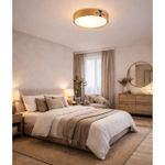 7721/65L AVRA LED SN 597 Светильник металл/пластик/белый/черный/дерево LED 65Вт 3000-6000K D450 IP20 пульт ДУ CORAGGIO