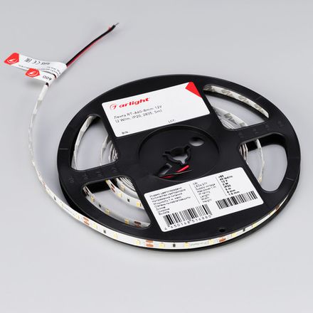 Лента RT-A60-8mm 12V White6000 (2 W/m, IP20, 2835, 50m) (Arlight, -)