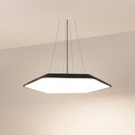 Светильник SP-TIARA-SLIM-HANG-H50-L800x720-75W Day4000 (BK, 160 deg, 230V) IP33 (Arlight, Металл)