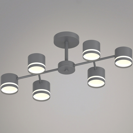 96730-0.3-06 GX53 GREY светильник потолочный Reluce, GX53х6