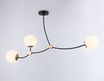 Подвесной светильник TR2568/3 BK/SB черный/бронза E27/3 max 60W 1130*150*540