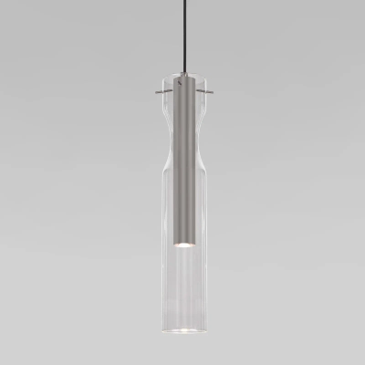 Подвесной светильник LED со стеклянным плафоном 50253/1 LED графит, LED