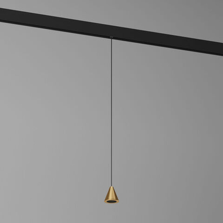Slim Magnetic Трековый светильник 5W 4200K Event латунь 85039/01