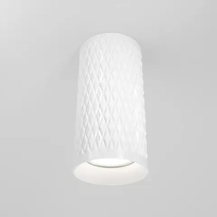 Потолочный светильник Фокус Дизайн / Focus Design 1*GU10 10 Вт, C036CL-01W. TM Maytoni