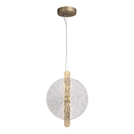 SL6141.303.01 Светильник подвесной ST-Luce бронза/прозрачный LED 1*11W 4000K