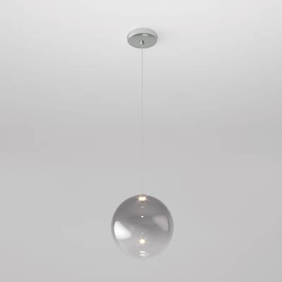 Подвесной светодиодный светильник со стеклянным плафоном 50230/1 LED дымчатый