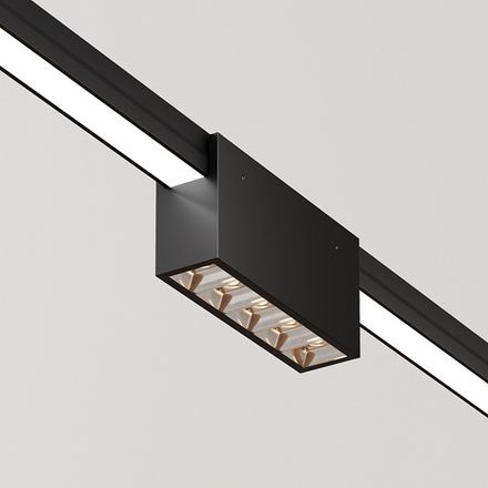 Уличный трековый светильник Points Elasity IP 3000К 10Вт 45° черный, O-TR01-2-S-10WB3K. TM Maytoni