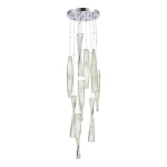 SL6205.103.09 Светильник подвесной ST-Luce Хром/Прозрачный LED 1*99W 3000K