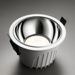 358693 SPOT NT21 276 белый/хром Светильник встраиваемый светодиодный IP20 LED 4000К 20W 100-265V KNOF
