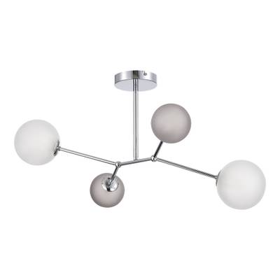 SLE1107-103-04 Светильник подвесной Хром/Белый, Серый G9 4*5W 4000K