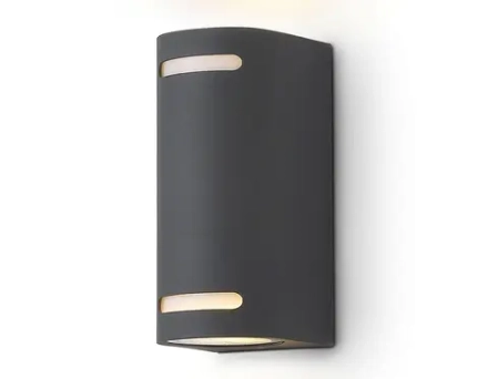 Светильник уличный настенный архитектурный ST3741/2 GR серый IP54 GU10/2 max 35W 150*68*92