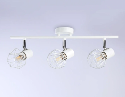 Накладной светильник TR8631/3 WH/CH белый/хром E27*3 max 40W 460*91*175