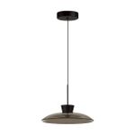 5055/9L L-VISION ODL24 321 черный/дымчатый/металл/стекло Подвес LED 9W 3000К SAUCER