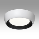 7715/54L AVRA LED SN 051 Светильник металл/акрил/белый/черный LED 54Вт 3000-6500К D500 IP20 пульт ДУ CRONUS
