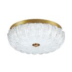 7719/36L PIKO LED SN 40 Светильник металл/стекло/прозрачный/золотой LED 36Вт 3000-6500K D300 IP20 пульт ДУ TESORO