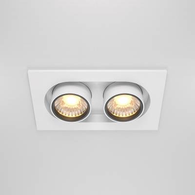 Встраиваемый светильник Hidden 3000K 2x10W 36°, DL045-02-10W3K-W. TM Maytoni