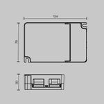 Источник тока DALI NFC DT8 500-1500mA +PUSH DIM, 721024. TM Maytoni