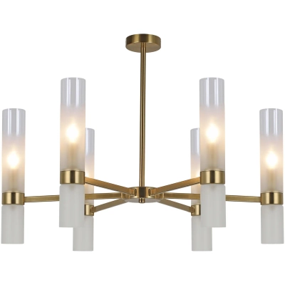 IL0279-6P-79 BRASS светильник потолочный ILLUMICO, E14х6