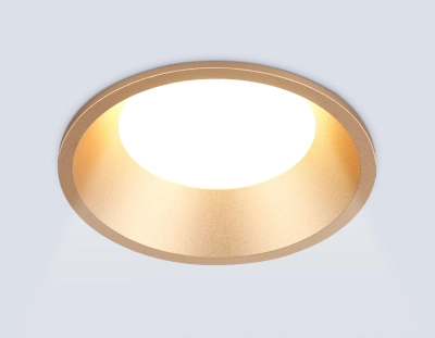 Светильник встраиваемый TN51815 GD золото GX53 max 15W D105*36