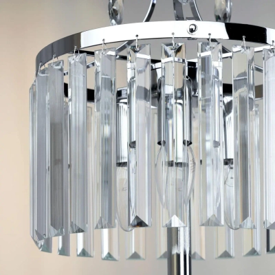 Citilux Инга CL335831 Настольная лампа хрустальная Хром