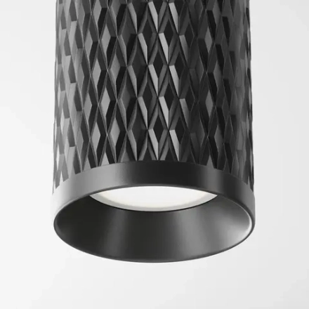 Потолочный светильник Фокус Дизайн / Focus Design 1*GU10 10 Вт, C036CL-01B. TM Maytoni
