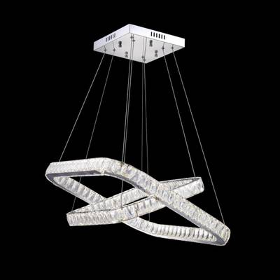 Eletto Granda EL336P70 LED Люстра хрустальная с пультом Хром