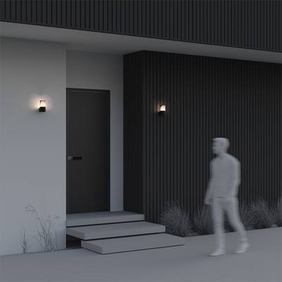 Настенный светильник (бра) Piccadilly E27х1, IP44, O016WL-01B. TM Maytoni